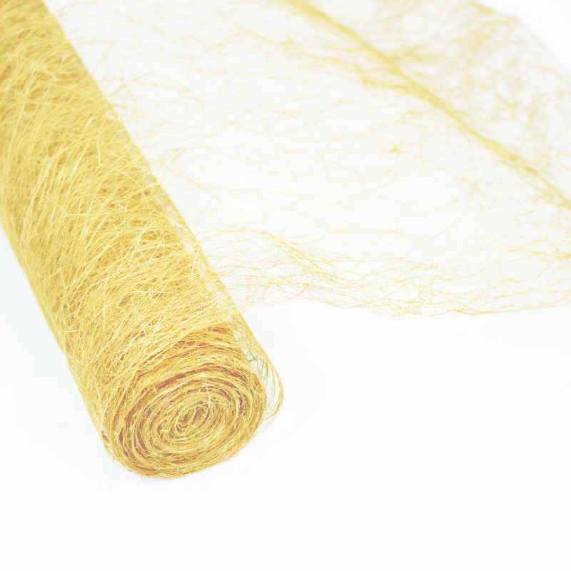 Abaca em rolo laminada - Branqueada&nbsp;